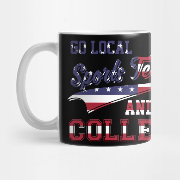 Go Local Sports Team Or College USA Flag Patriotic by theperfectpresents